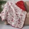 Yuletide Holiday Quilted Throw Red - Levtex Home -Letex Home Shop GUEST de75ddd6 5dcd 42fc 9a37 6c389e22b14d
