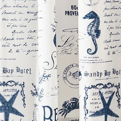 Beach Life Lined Curtain Panel With Rod Pocket - Levtex Home 4 Beach Life Lined Curtain Panel With Rod Pocket - Levtex Home - Image 2