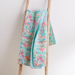 Karola Floral Quilted Throw - Levtex Home -Letex Home Shop GUEST e6cfe19d b526 4f01 9565 a83a5b203e29