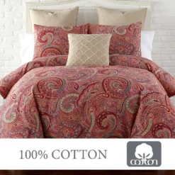 Spruce Red Duvet Set - Levtex Home -Letex Home Shop GUEST e9dbca6f d56d 42f4 87d4 29b5b6f7302f