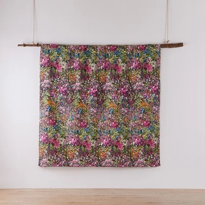 Basel Floral Quilt And Pillow Sham Set - Levtex Home 7 Basel Floral Quilt And Pillow Sham Set - Levtex Home - Image 5