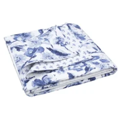 Linnea Blue Floral Quilted Throw - Levtex Home 5 Linnea Blue Floral Quilted Throw - Levtex Home -Letex Home Shop GUEST ed9512e8 da6a 49f1 b6d1 beea82eb30bc