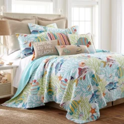 Beachwalk Quilt And Pillow Sham Set - Levtex Home