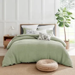 Mills Waffle Desert Sage Full/Queen Duvet Set - Levtex Home 11 Mills Waffle Desert Sage Full/Queen Duvet Set - Levtex Home -Letex Home Shop GUEST f5ac2aad ab4e 4be4 8dc4 81c4eb280aa2