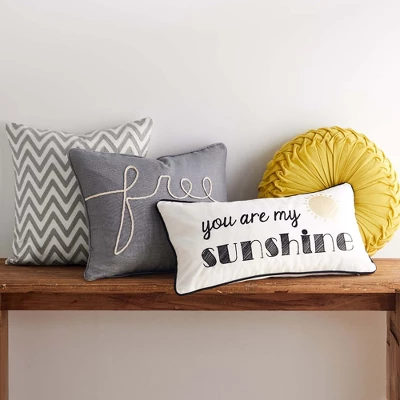 You Are My Sunshine Pillow - Levtex Home 4 You Are My Sunshine Pillow - Levtex Home - Image 2