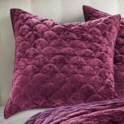 Velvet Plum Euro Sham - Levtex Home